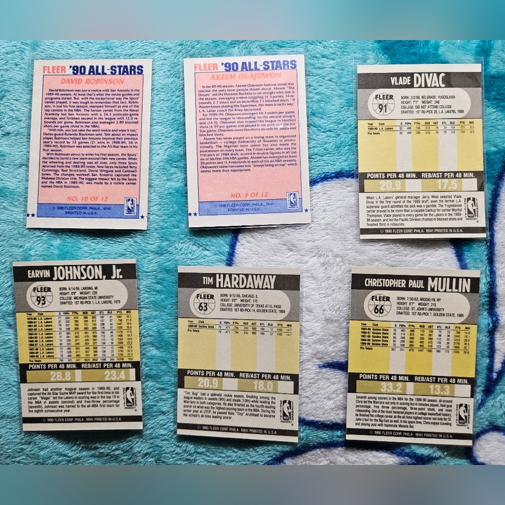 1990 Mix basketball card - Picture 2 of 6
